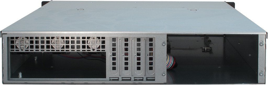 Gehäuse 19'' Ipc 2he Rack 2u-2404l 2u-Rack Negro Ohne Netzteil 2xusb3.0