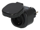 EAN 4007123692965 - Brennenstuhl 1294860100 enchufe inteligente 3680 W Hogar Negro, Gris imagen 2