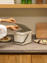 Brabantia Sort & Go Abfallbehäl. Soft Beige 6 L