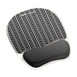 EAN 0043859740680 - Fellowes 9653401 alfombrilla para ratón Negro, Blanco imagen 1