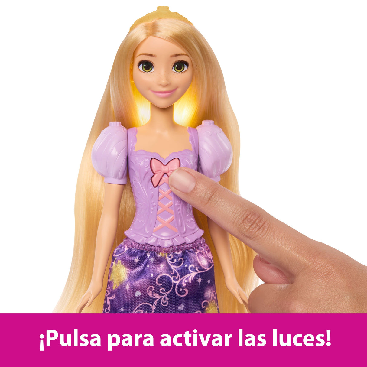 Muñeca Reveal Rapunzel Enredados Disney