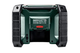 Metabo R 12-18 Dab+ Bt (600778850) Akku-Baustellenradio (Verde/Negro, Ukw, Dab+, Bluetooth, Ohne Akku Und Ladegerät) 600778850