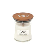 Swieca Pequeño White Teak Woodwick