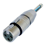 EAN 7613187006609 - Neutrik NA2FP cambiador de género para cable XLR 1/4" Plata imagen 1