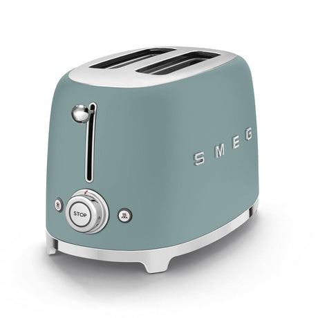 EAN 8017709329662 - Smeg TSF01EGMEU tostadora 6 2 rebanada(s) 950 W Cromo, Verde imagen 3