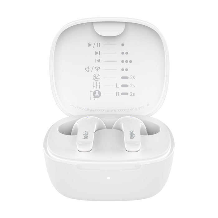 Auriculares Belkin Soundform Motion True Wireless Stereo [Tws] Bluetooth Blanco