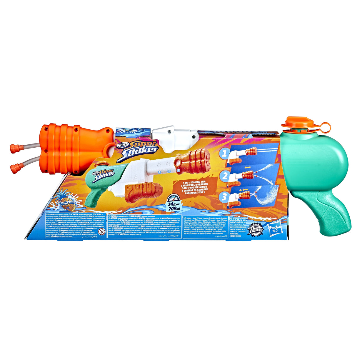 Nerf Pistola De Agua Super Soaker Hydro Frenzy