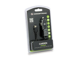 Cargador Coche Conceptronic Carden05b Con Cable Usb-C + 2 Puertos Tipo A 5v/3.1a 15.5w