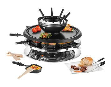 EAN 4011689487262 - Unold 48726 parrilla de interior 8 personas(s) 1300 W Negro, Acero inoxidable imagen 3