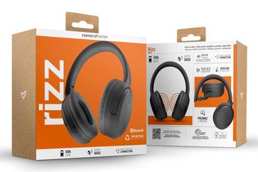 Auriculares Energy Sistem  Bluetooth Rizz - Conexion Multipunto - Anc - Hasta 50h De Bateria - Deep Bass Para Graves