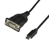 Adaptador Usb Tipo C A Serie   Cabl Db9 Rs232 Con Retencin Com