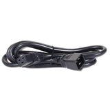 Roline Netzcable Stecker C20 - Buchse C19 Schwarz 3m