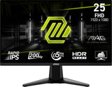 EAN 4711377285247 - MSI MAG 255F E20 pantalla para PC 62,2 cm (24.5") 1920 x 1080 Pixeles Full HD LCD Negro imagen 2