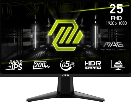 EAN 4711377285247 - MSI MAG 255F E20 pantalla para PC 62,2 cm (24.5") 1920 x 1080 Pixeles Full HD LCD Negro imagen 2