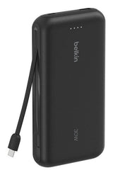 Belkin Powerbank 20.000mah Schw. 30w Integr.Usb-C Kab. Bpb024hqbk