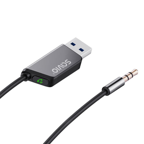 EAN 5901986048442 - Savio TR-16 transmisor FM 2400 - 2483,5 MHz Bluetooth Negro, Plata imagen 2