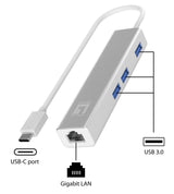 EAN 0846359003787 - LevelOne USB-0504 adaptador y tarjeta de red Ethernet 1000 Mbit/s imagen 2