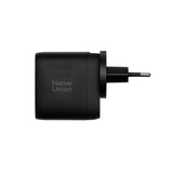 Native Union Fast Gan Charger Pd 67w Portátil, Smartphone, Tableta Negro Corriente Alterna Carga Rápida Interior