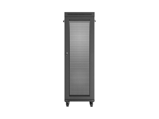 Lanberg Rack Cabinet 19 Free-Standing 37u 600x600 Flat Pack Mesh Door Lcd Black