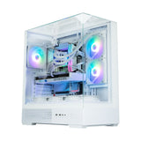Obudowa P40 Prism Mid-Tower Szklo Hartowane Biala