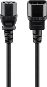 EAN 4040849952876 - Goobay 95287 cable de transmisión Negro 3 m IEC C14 IEC C13 imagen 1