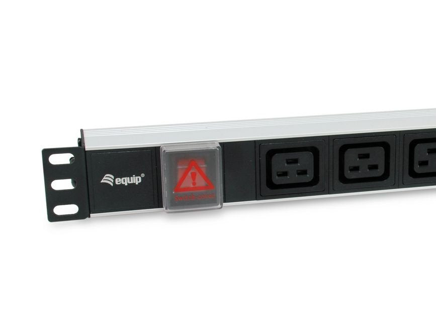 EAN 4015867241301 - Equip 333319 unidad de distribución de energía (PDU) 6 salidas AC 1U Negro imagen 3