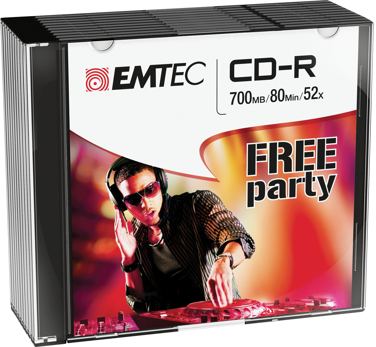 Emtec Cd-R 700placa Base 10pcs 52x Slim Classic