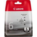 Canon Cartucho Negro Bci6bk 15ml Mp-/780 Ip-/4000/5000/8500/6000d S-/800/820/820d/830d/900/9000 I-/865/905d/950/965/990/6500/9100/9950