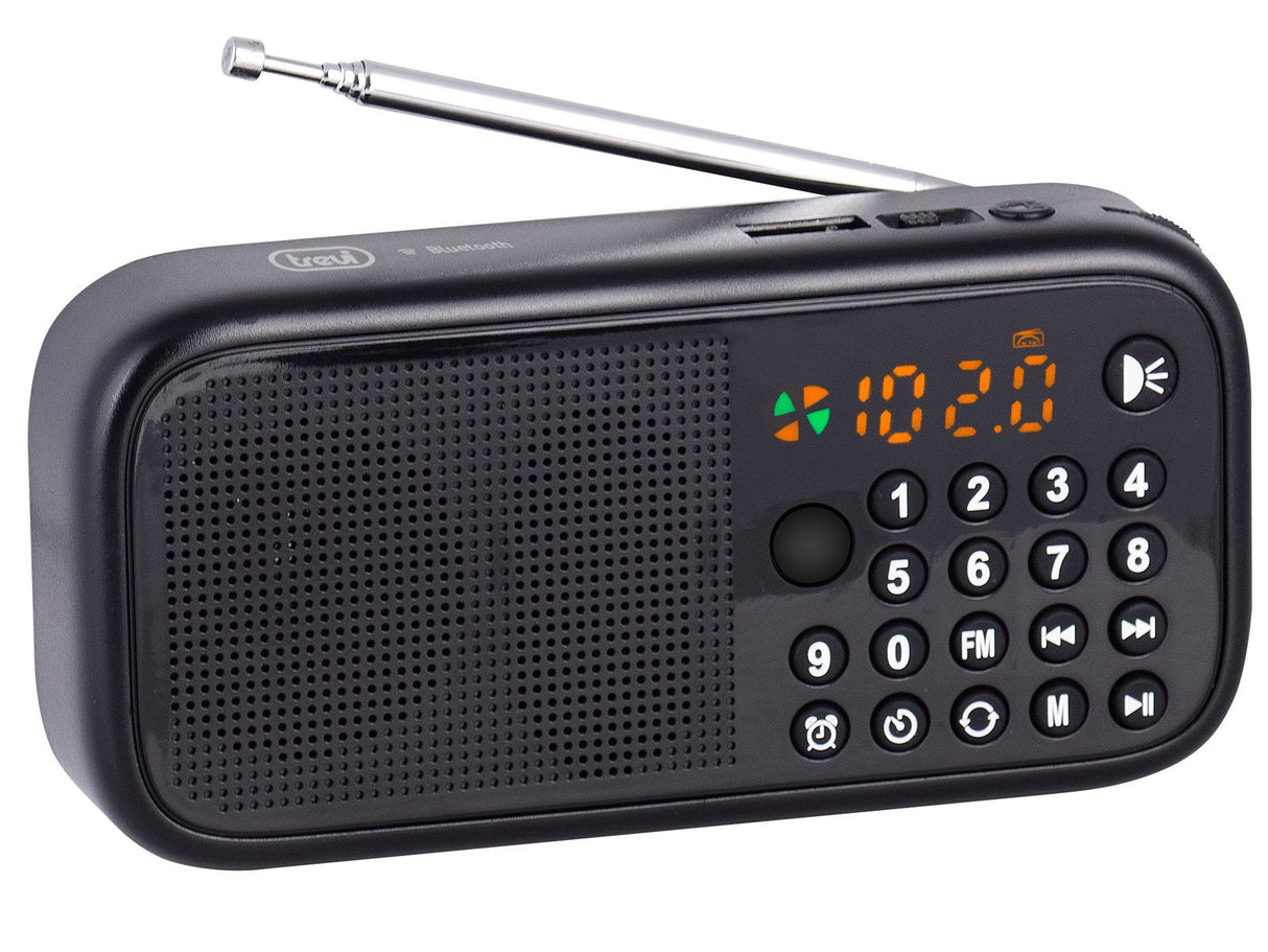 Radio Portátil Trevi Dr 7f40 Bt Negra