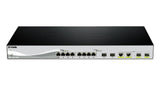 12 Port Smart Managed Switch Including 10x10 Sfp+ Ports & 2 X Combo 10gbase-T/Sfp+ Uplink Ports- 10 X 10g Sfp+ Ports- 2 X 10gbase-T/Sfp+ Combo Auto-Negotiating Ports- Switching Capacity 240 Gbps- Advance Power Saving Features Half-/Full-Dup