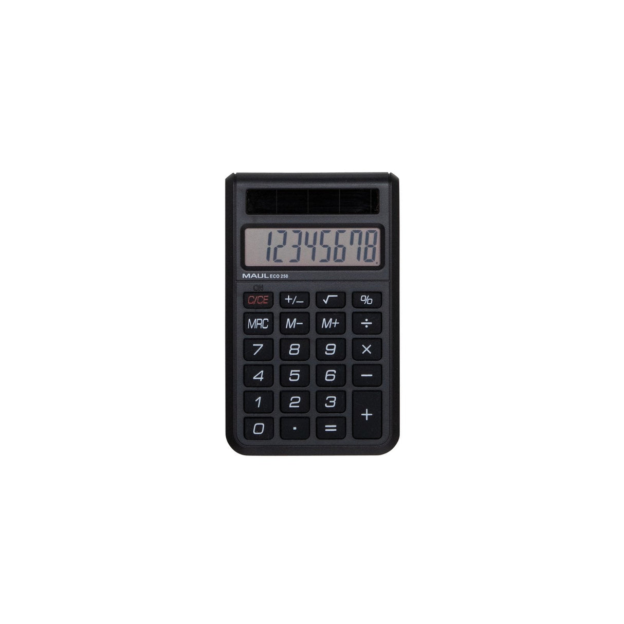 Calculadora  Maul Eco 250 Bolsillo Básica Negro