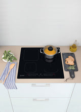 Indesit Ib 65b60 Ne Negro Integrado 59 Cm Con Placa De Inducción 4 Zona(S)