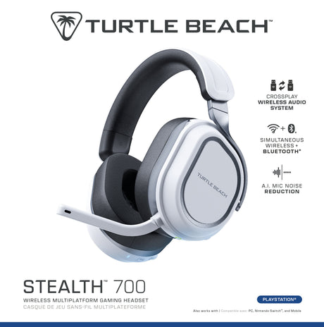 EAN 0731855031016 - Turtle Beach Stealth 700 Auriculares Alámbrico Diadema Juego Bluetooth Gris, Blanco imagen 12