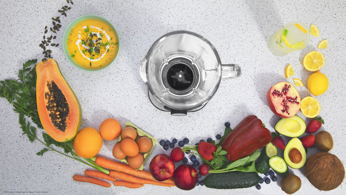 EAN 8435484041003 - Cecotec Power Black Titanium 1800 Batidora de vaso 1800 W Negro, Acero inoxidable imagen 10