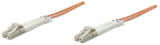 EAN 0766623471213 - Intellinet 2.0m LC M/M Cable de fibra óptica e InfiniBand 2 m Naranja imagen 1