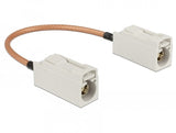 Delock Cable De Antena Fakra B Hembra > Fakra B Hembra Rg-316 15 Cm