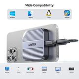 Unitek Obudowa Magnetyczna Solidforce Reefer Usb-C Do M.2 Ssd (Nvme/Sata)