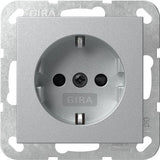 Gira 445326 Schuko Sh System 55 F Alu