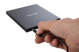 Grabadora Externa Verbatim Br/Cd/Dvd Slimline, Alimentación A Través Del Puerto Usb 3.2