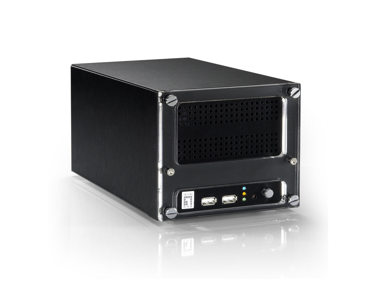 EAN 4015867190753 - LevelOne NVR-1204 Grabadore de vídeo en red (NVR) Negro imagen 1