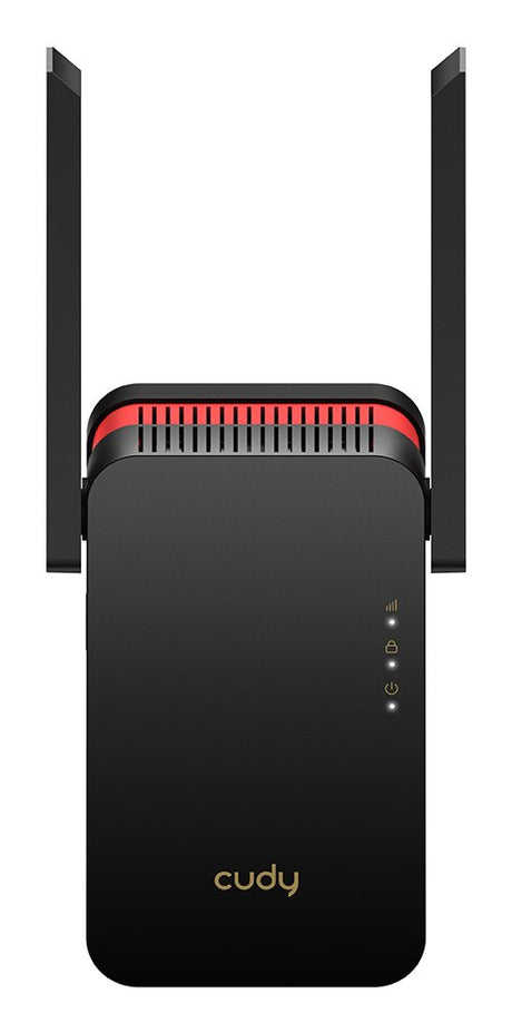 EAN 6971690792909 - Cudy RE3000 ampliador de red Repetidor de red Negro, Rojo 10, 100, 1000 Mbit/s imagen 1