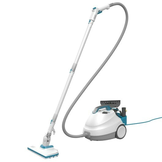 Limpiador  Black & Decker Bhsmp2314-Qs  A Vapor  De Cilindro 1,2 L 2300 W Azul, Blanco