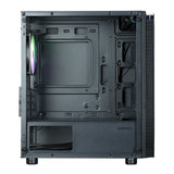 Caja Pc  Zalman T4 Plus Matx 1 X Vent 120mm Argb 2xusb 3.0 Negro S/N Fuente Zalma-8809213762246