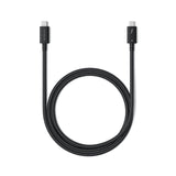 Satechi Thunderbolt 4 Pro Cable, Longitud: 1 Meter Datenübertragung De Hasta 40 Gbit S, Potencia De Carga De Hasta 240w, Unterstützt Bildauflösungen