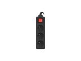 EAN 5901969415445 - Lanberg PS1-03E-0150-BK base múltiple 1,5 m 3 salidas AC Interior Negro imagen 3