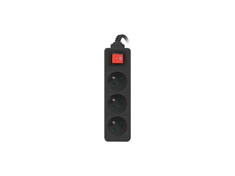 EAN 5901969415445 - Lanberg PS1-03E-0150-BK base múltiple 1,5 m 3 salidas AC Interior Negro imagen 3