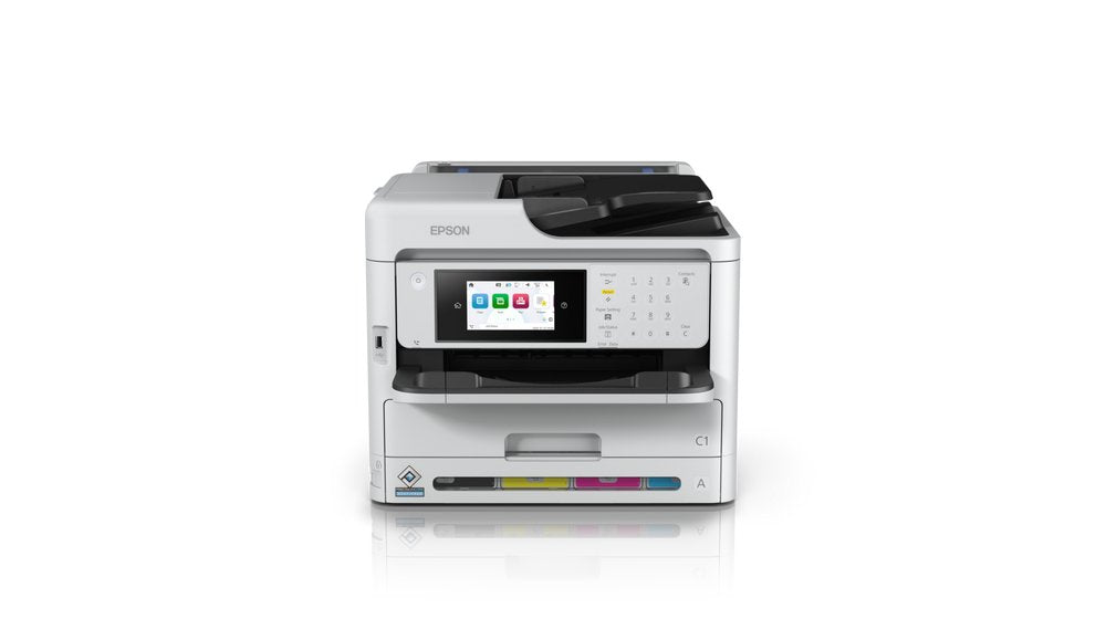 Impresora Epson Multifuncion Workforce Wf-C5890dwf 25ppm Adf Duplex Lan Wifi Fax White
