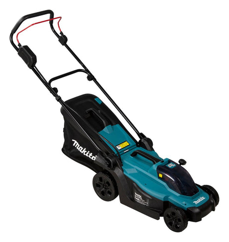 EAN 0088381757904 - Makita DLM330Z cortadora de césped Cortacésped manual Batería Negro, Turquesa imagen 6
