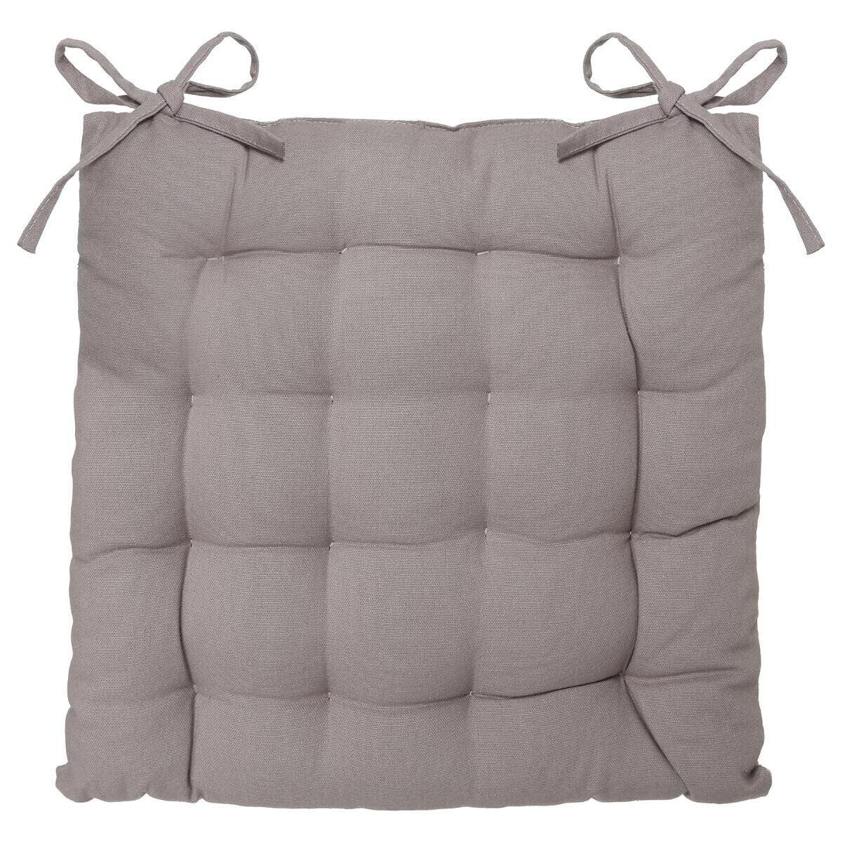 Cojin Para Silla Estilo Galleta Color Vison 38x38cm