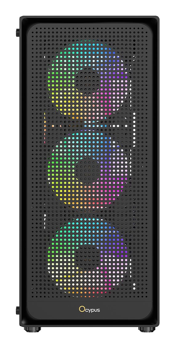 Ocypus Gamma C50 Argb (Negro, Tempered Glass) Gamma-C50-Bkg400xx-Gl